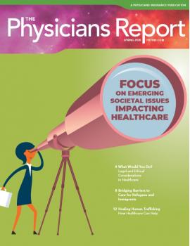 FOCUS ON EMERGING SOCIETAL ISSUES IMPACTING HEALTHCARE Cover: 2020 Summer, Emerging Social Issues Impacting Healthcare